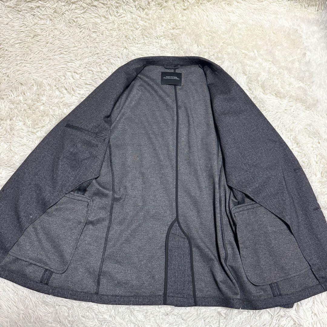 ナノユニバース✨トラベルスーツ　セットアップ　伸縮　春夏素材　大きいサイズ　XL ナノユニバース✨トラベルスーツ セットアップ 伸縮 春夏素材