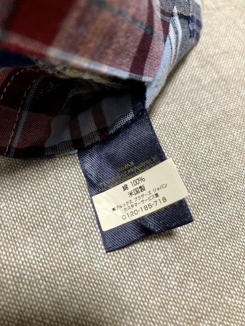 【USA製】Brooks Brothers／パッチワーク／マルチカラー