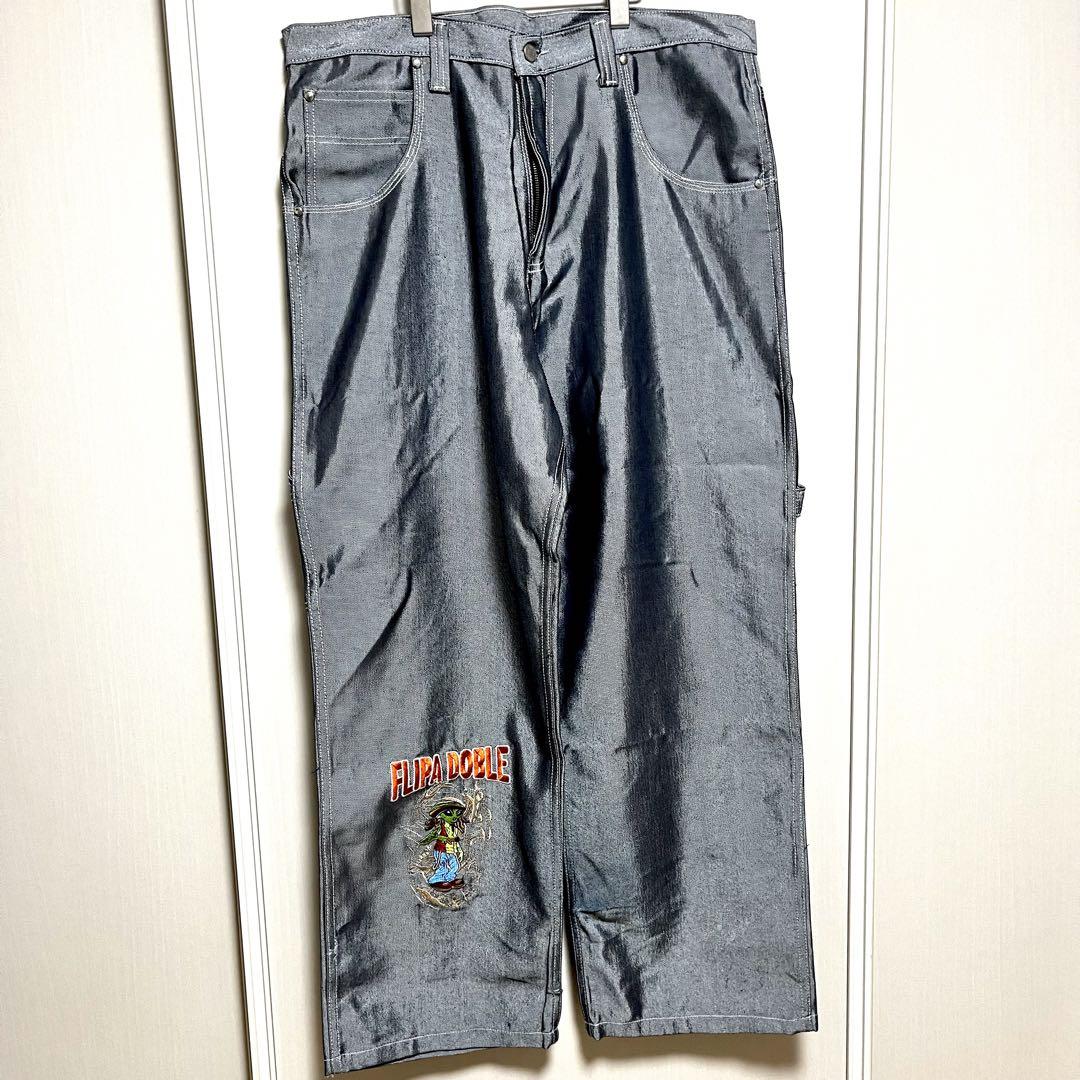 古着 デッドストック バギーデニム B系 ヒップホップ