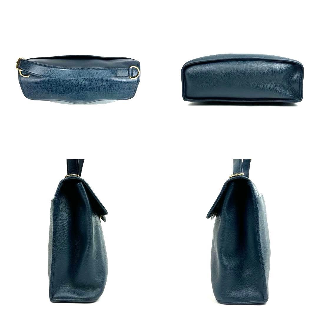 【美品】ディオール ハンドバッグ 2way CD オーバル ゴールド金具 レザー 【美品】ディオール ハンドバッグ 2way CD オーバル ゴールド金具 レザー