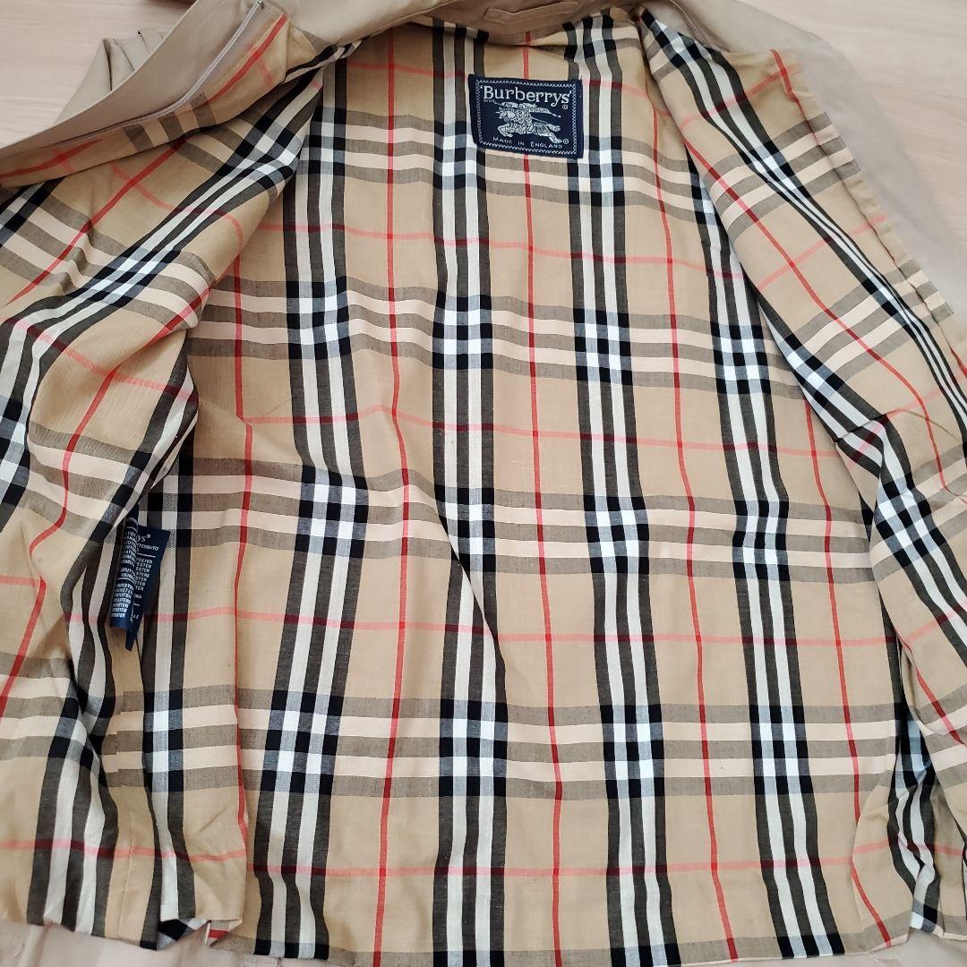 英国製　90年代　ハリントンジャケット　BURBERRY　本革　バーバリー 英国製 90年代 ハリントンジャケット BURBERRY 本革 バーバリー