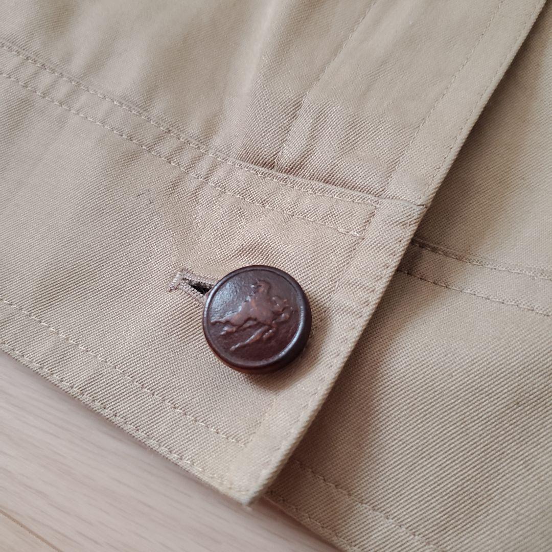 英国製 90年代 ハリントンジャケット BURBERRY 本革 バーバリー