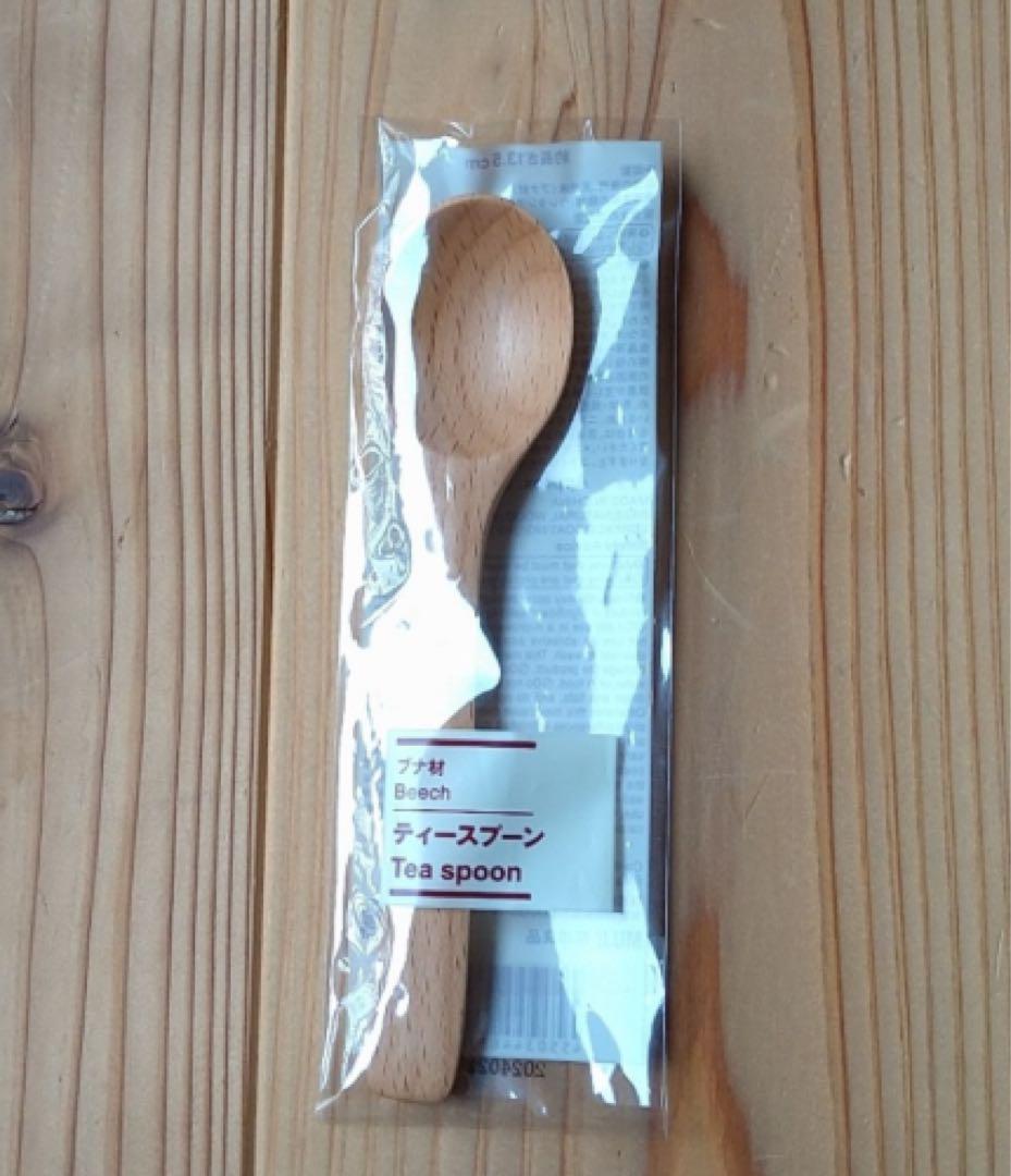 ブナ材 ティースプーンカトラリー(スプーン等)