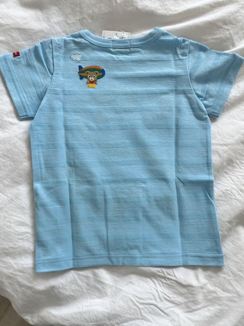 新品タグ付き　ミキハウス　半袖Tシャツ　90