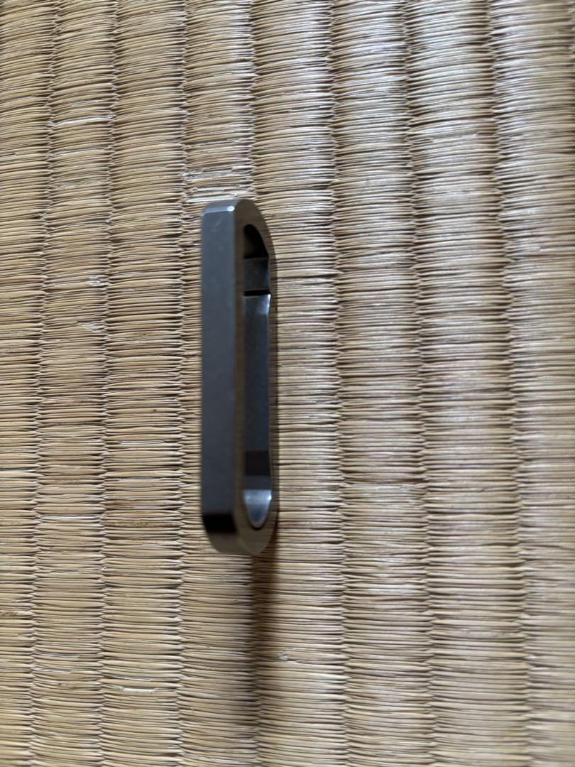 HANDGREY ハンドグレイ カラビナ キーリング チタン　キーホルダー