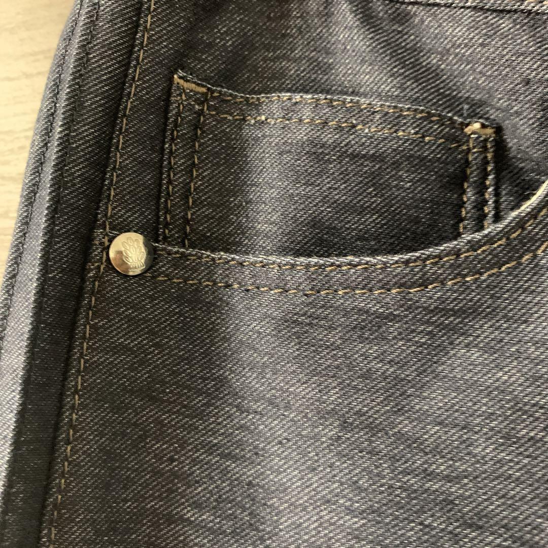MORABITO デニム調ストレートパンツ　サイズ 38 春夏用パンツ
