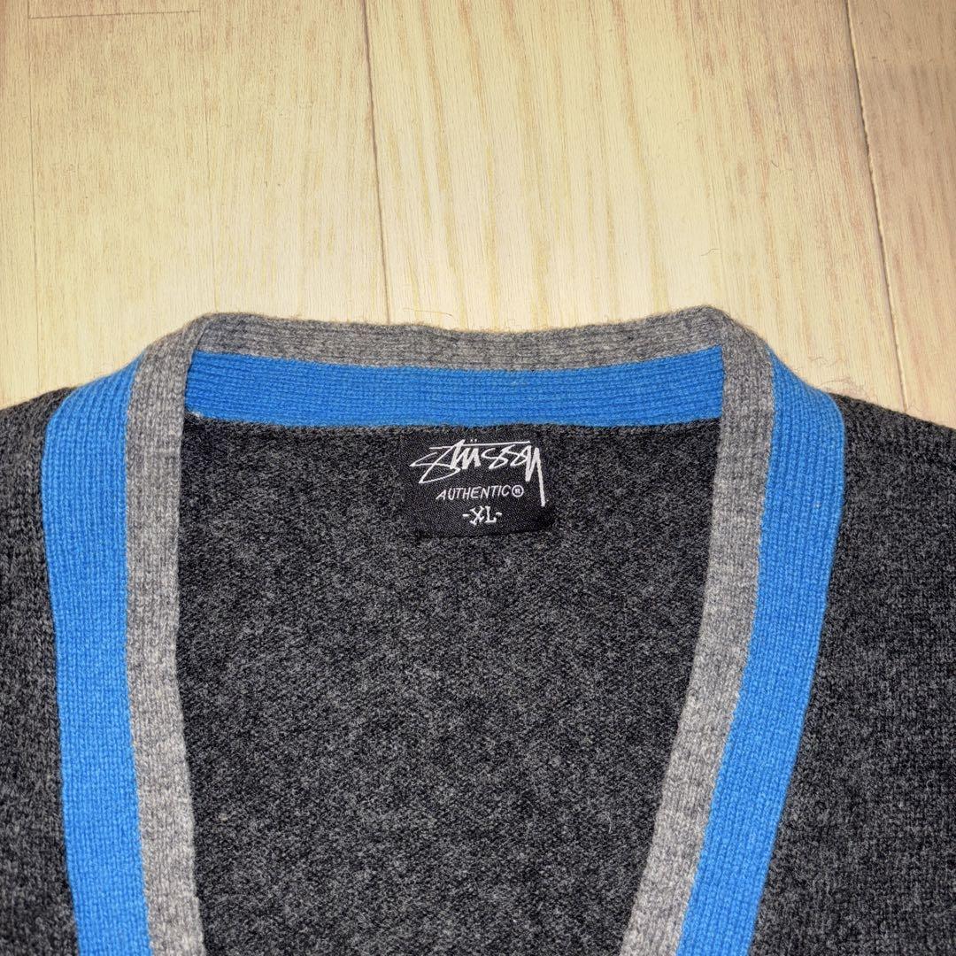 【美品】stussy カーディガン