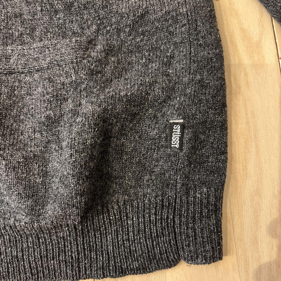 【美品】stussy カーディガン