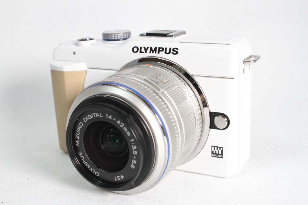 OLYMPUS オリンパス E-PL1S シャッター回数843回 レンズセット
