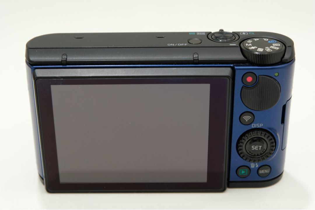 CASIO EX-ZR1600 ブルー【バッテリー・充電ケーブル付き】