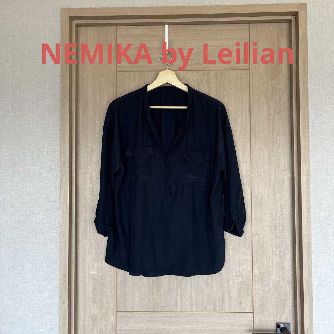 NEMIKA レディース ブラウス ネイビー