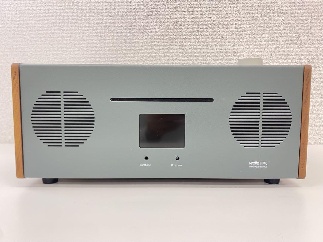 welle ベレー デスクトップ型オーディオ W401D CDプレイヤー