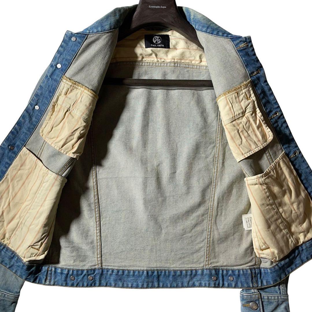 PS Paul Smith デニムジャケット ✨️最高級モデル/極美品✨️Paul Smith ポールスミス デニム