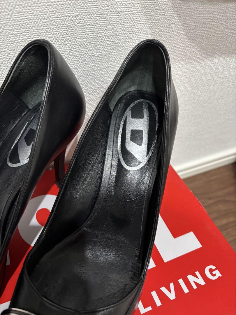 DIESEL レディース　Dロゴ　パンプス