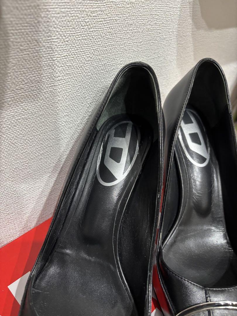 DIESEL レディース Dロゴ パンプス