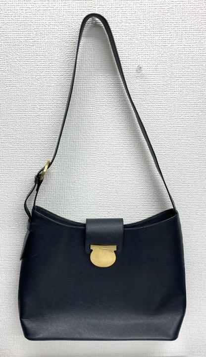 Salvatore Ferragamo フェラガモ トートバッグ 紺