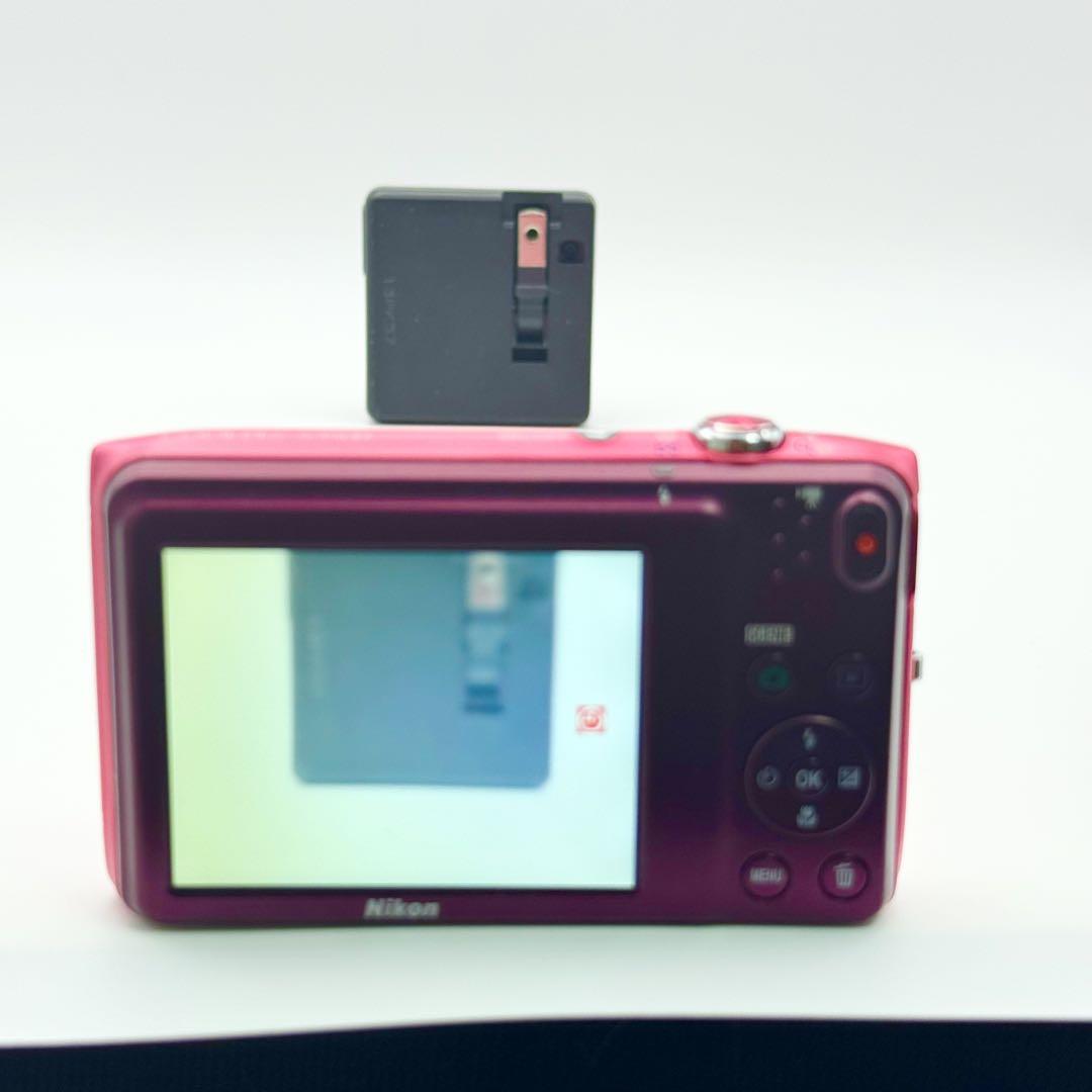 Nikon デジタルカメラ COOLPIX S3500 ストロベリーピンク
