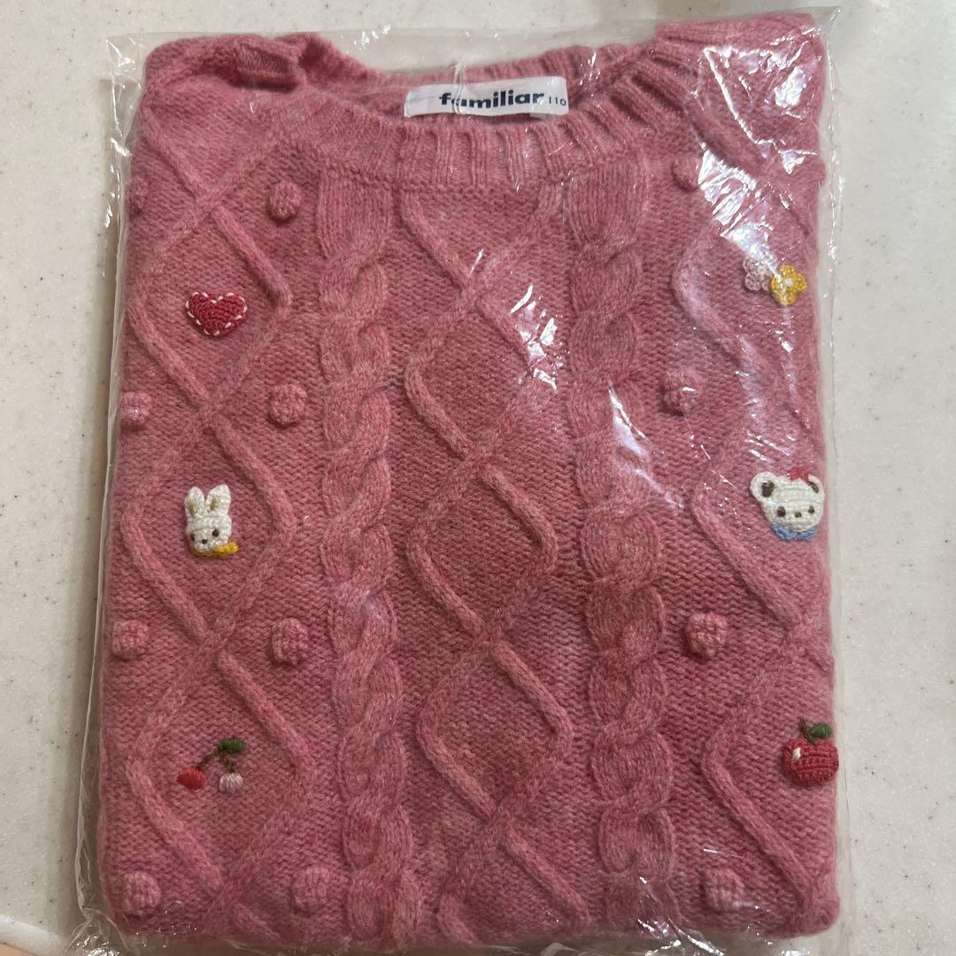 新品未使用⭐︎送料無料 ファミリアfamiliar110 女の子セーター