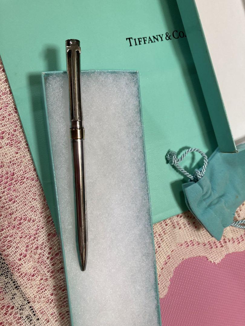 Tiffany ティファニー Tクリップ・SVボールペン