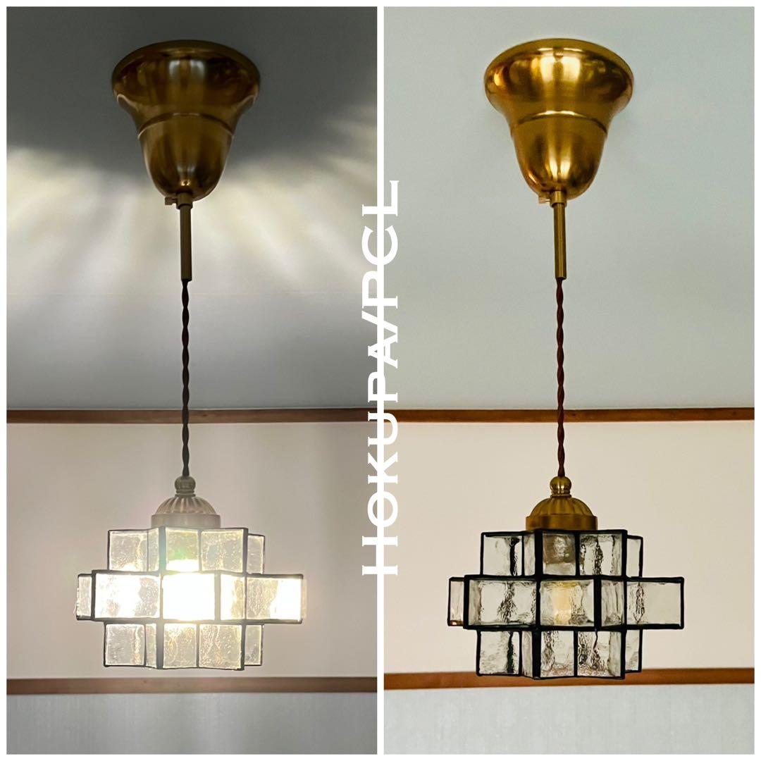 ステンドグラス コード調節収納