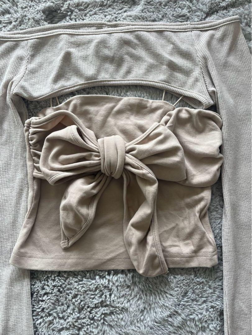vivi　andmary アンドマリー Shayla ribbon top
