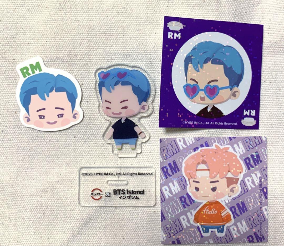 BTS スシロー アクスタ ステッカー ピック RM - メルカリ
