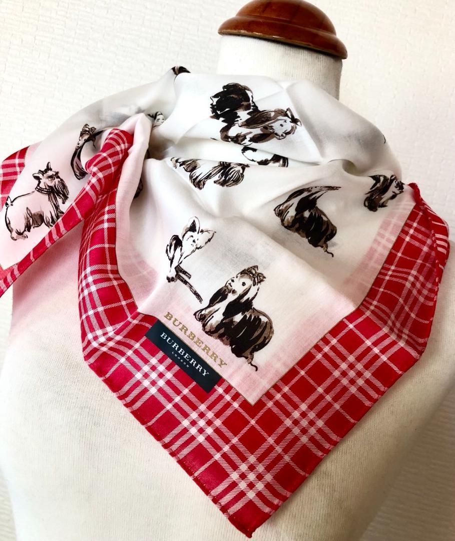 BURBERRY - 稀少柄Burberry バーバリー大人気可愛い犬柄ミニ