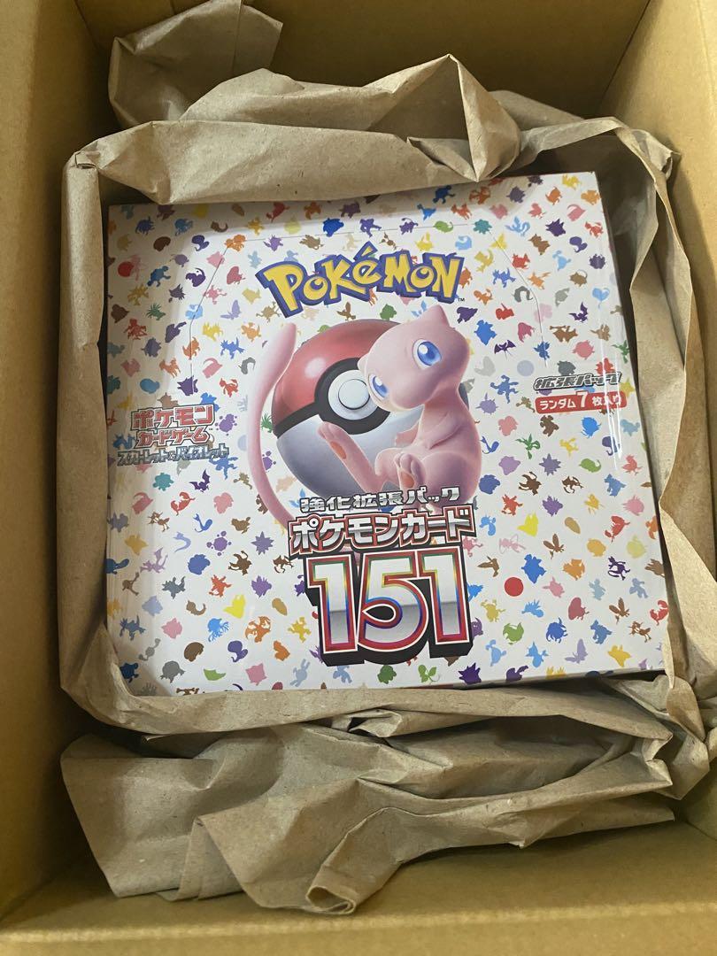 ポケモンカード151 BOX シュリンク付き