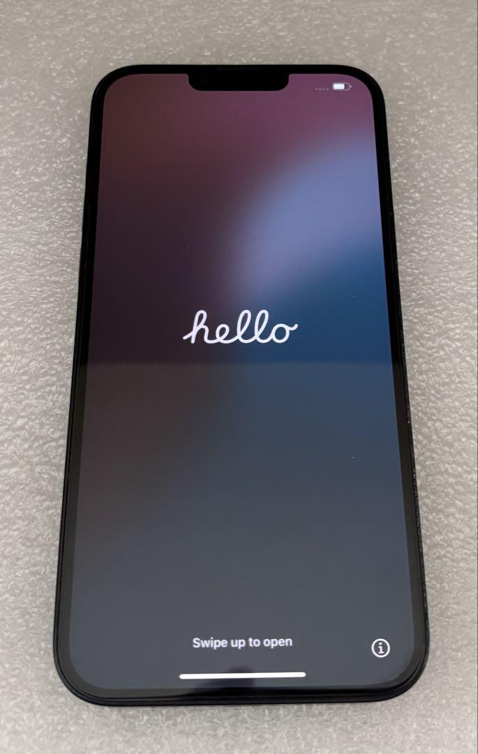 【物理 sim2枚対応】 iPhone14plus 128GB 黒色【動作品】