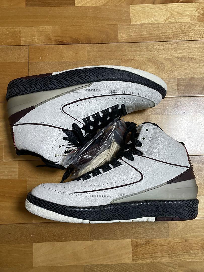 アメージングタイランド・グランドセール × アママニエール 新品Nike エアジョーダン2 黒タグ付 27.5㎝ 靴