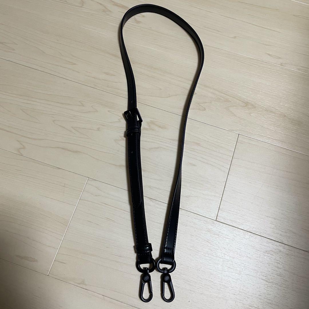 CHARLES&KEITH ショルダーストラップ ショルダーベルト 黒