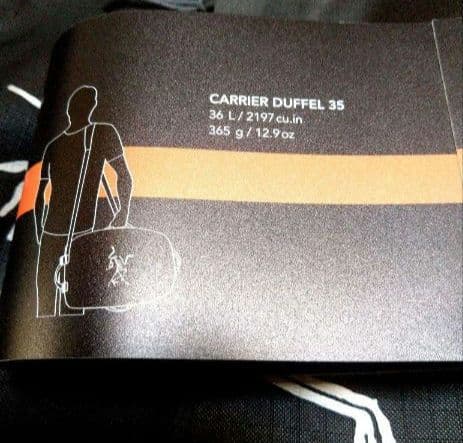 【新品タグ付き】ARC’TERYXアークテリクスキャリアダッフル35 【新品タグ付き】ARC’TERYXアークテリクスキャリアダッフル35