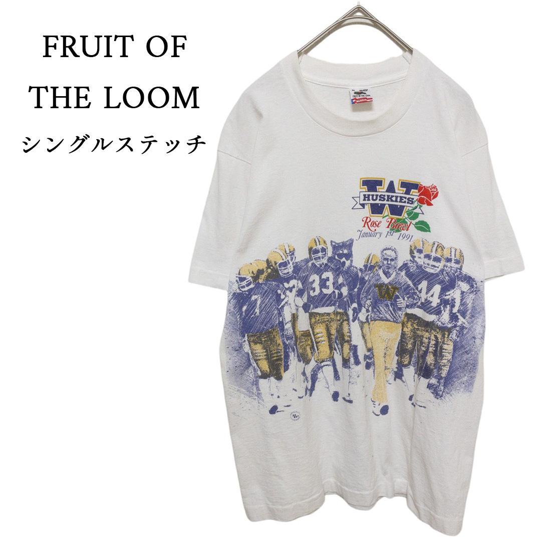 ☆FRUIT OF THE LOOM☆ シングルステッチTシャツ C-4673