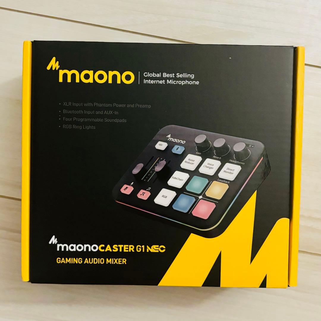 ゲーミングオーディオミキサー オーディオインターフェース ボイス