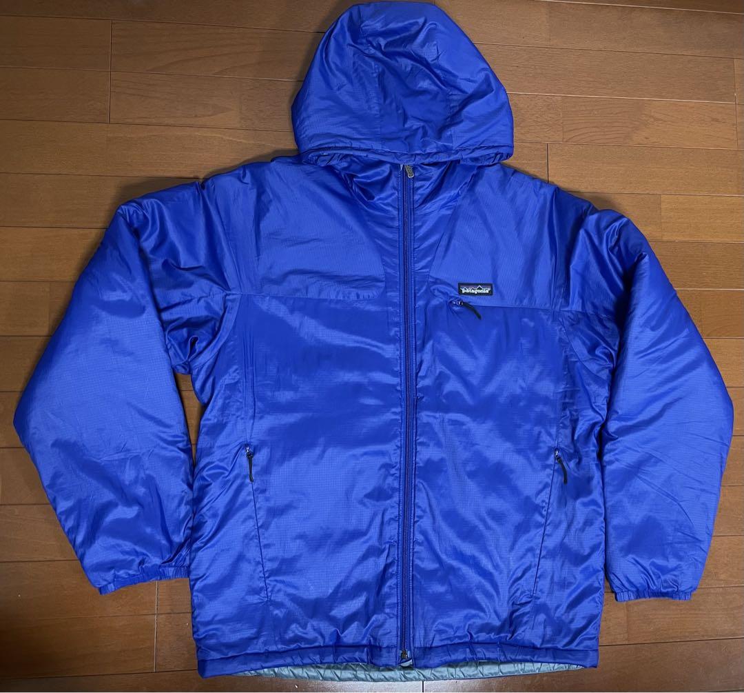 美品　パタゴニア　patagonia マイクロパフ　パフボール　ブルー