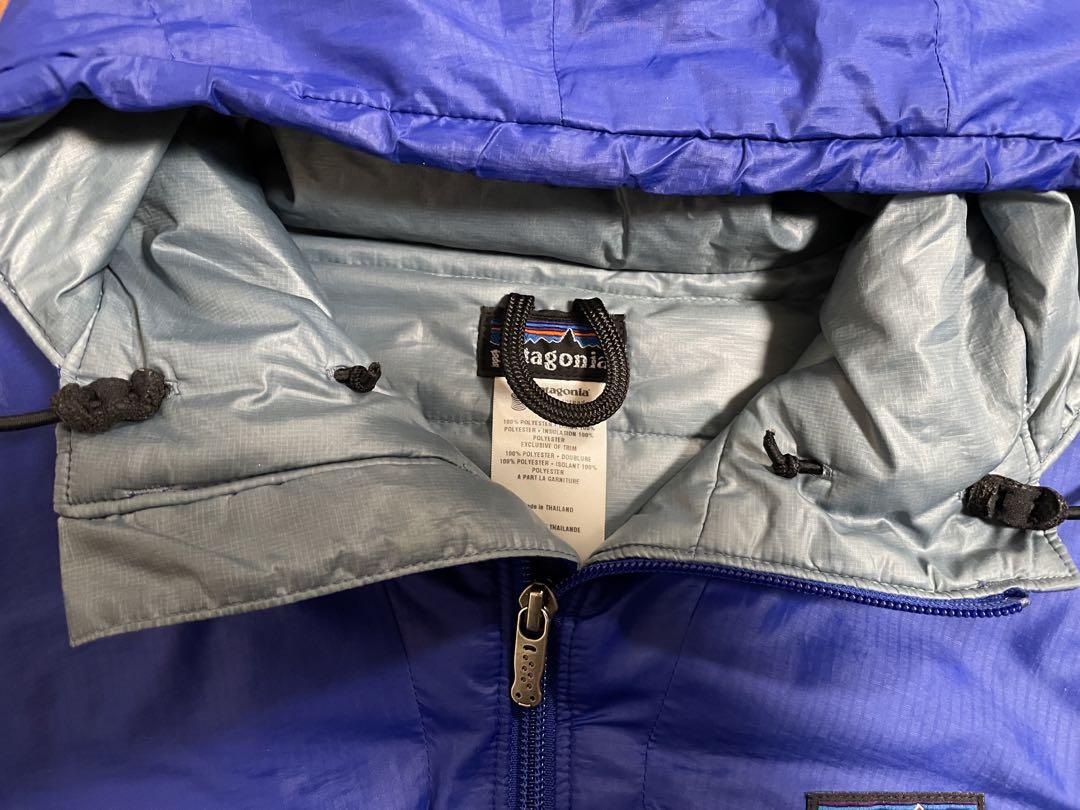 美品　パタゴニア　patagonia マイクロパフ　パフボール　ブルー