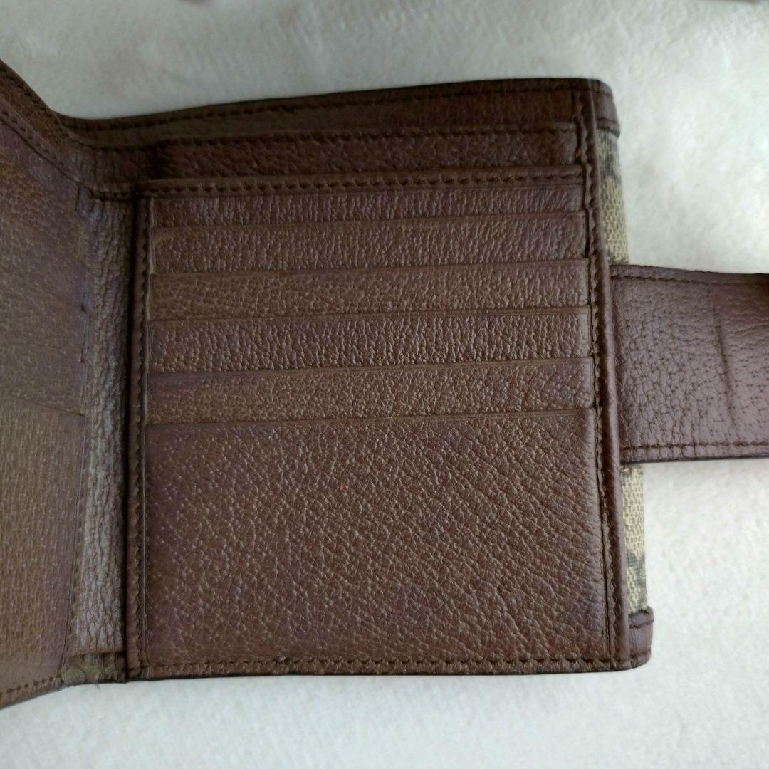 美品 GUCCI オフィディア フレンチフラップウォレット 二つ折り財布