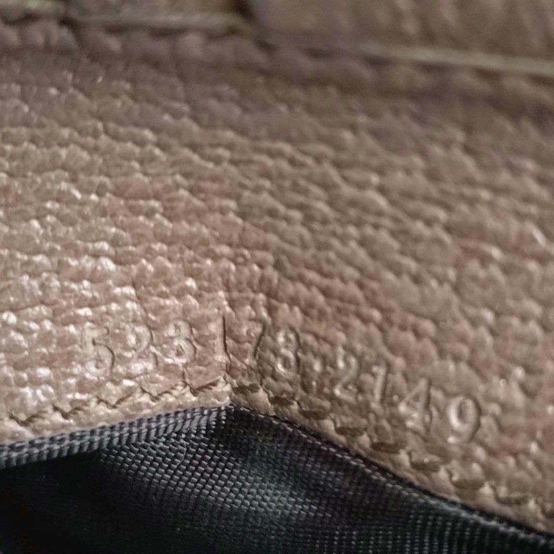 美品 GUCCI オフィディア フレンチフラップウォレット 二つ折り財布