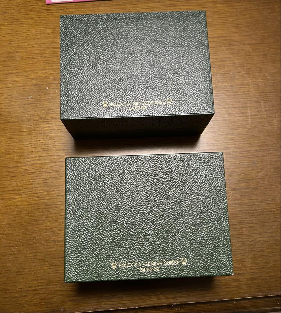 ロレックス　箱2点セット　鎖1個付き