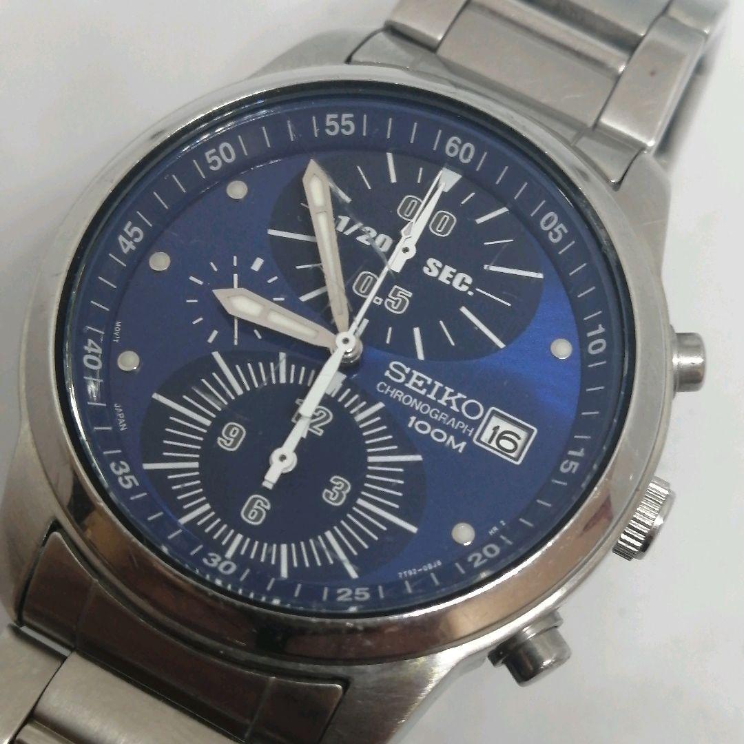 ■稼働品■ セイコー SEIKO クロノグラフ 990