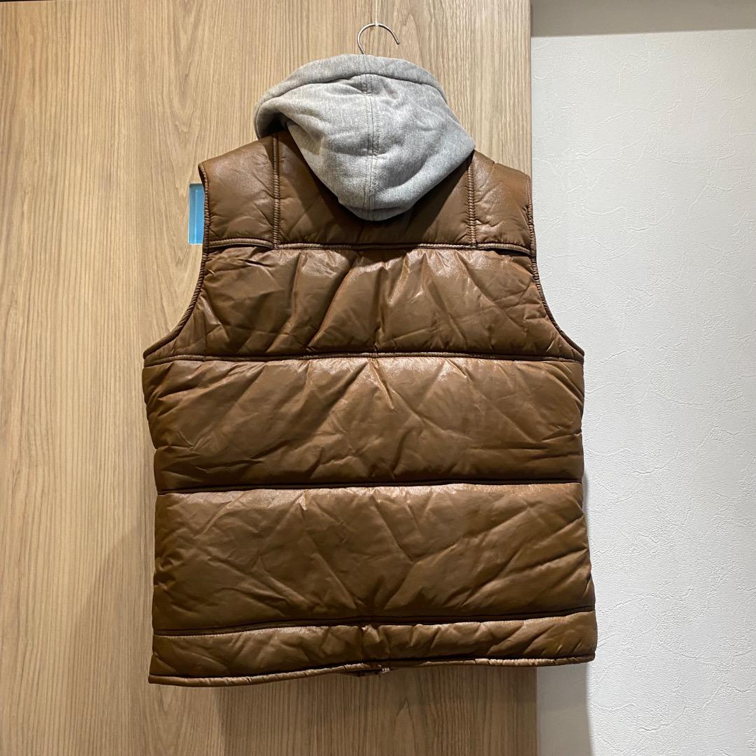 G-STAR RAW y2k ギャル男 フリース裏地 フード付き ダウンベスト