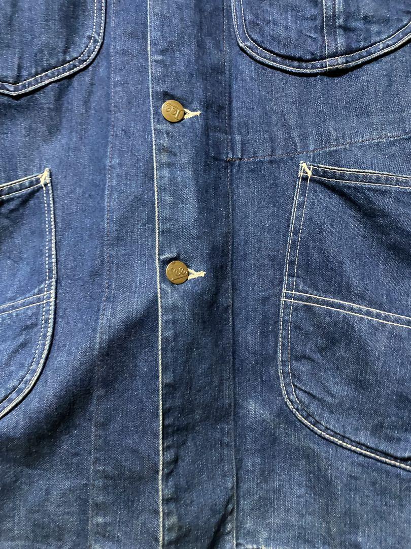 正規激安 2412 91J カバーオール Lee 美品 サイズ38 ハウスマーク 復刻 ジャケット・アウター