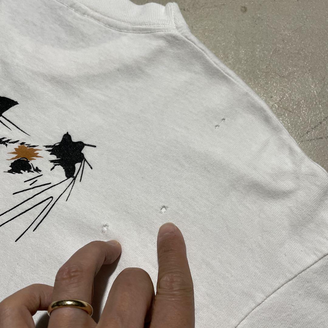 90s UNKNOWN 猫 Tシャツ ヴィンテージ シングル - メルカリ