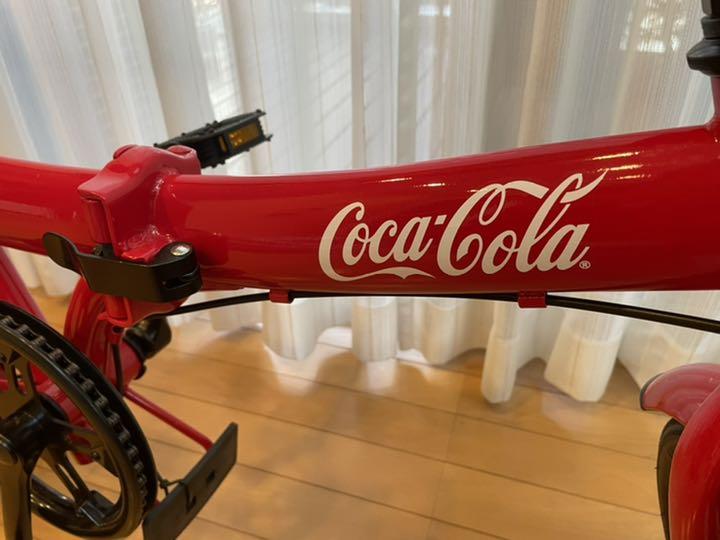 コカ・コーラ 折りたたみ自転車 非売品