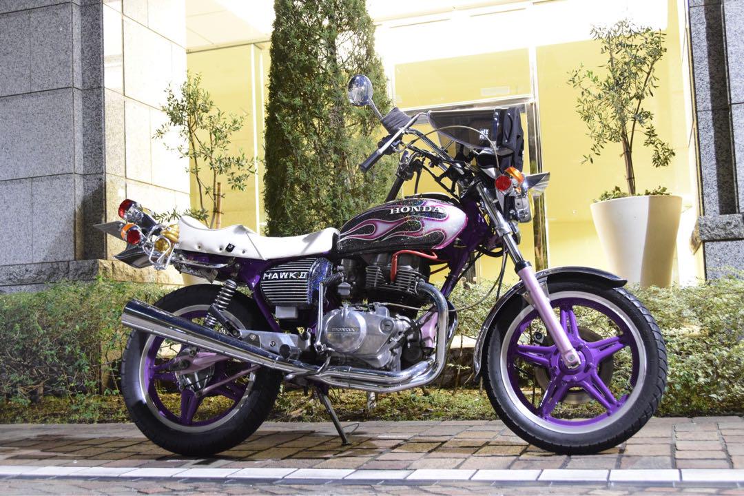 HONDA HAWK II CB250T車体