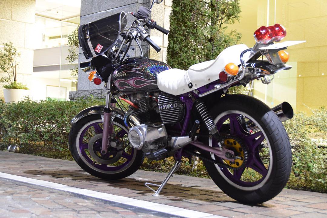 HONDA HAWK II CB250T車体