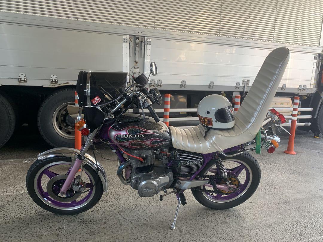 HONDA HAWK II CB250T車体