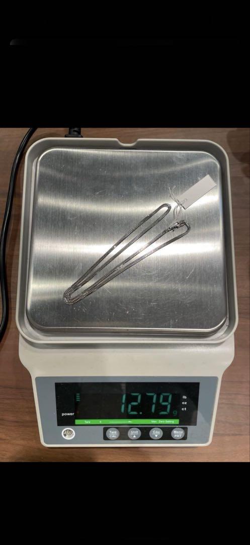 PT850(プラチナ) 喜平ネックレス 6面ダブル 12.5g 50cm 新品