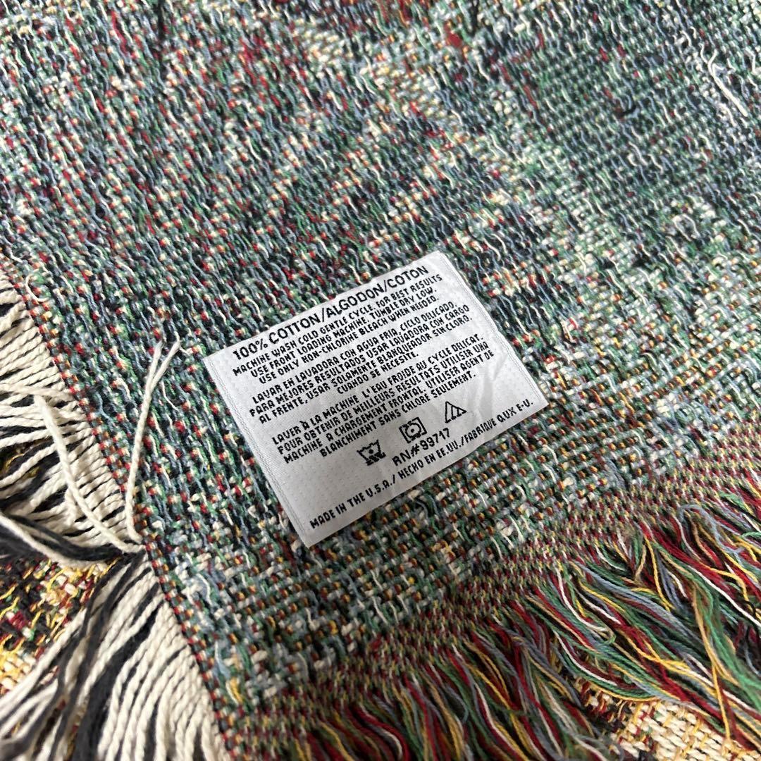 貝殻 人手 タツノオトシゴ マルチカバー ソファーカバー 166x107