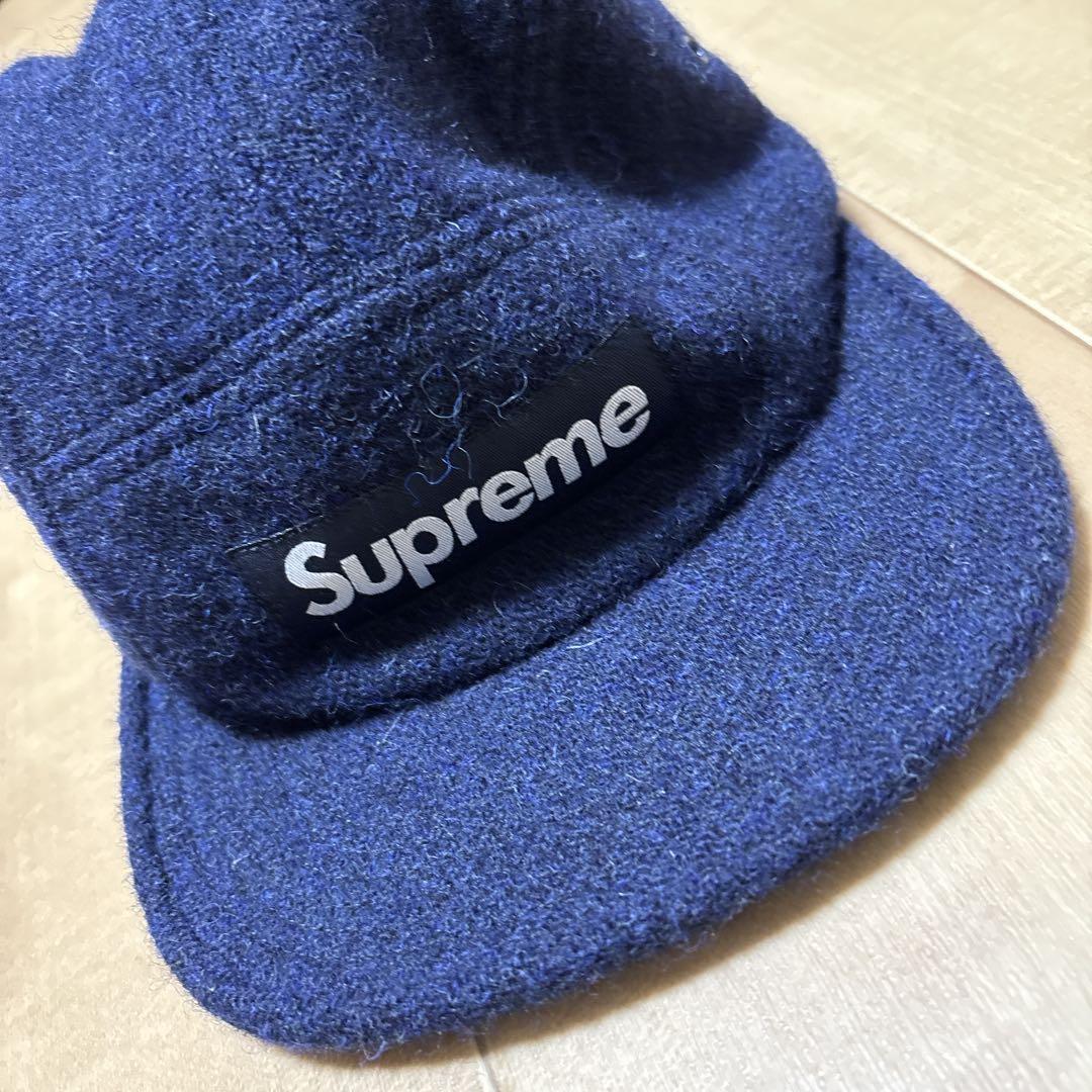 Supreme キャップ ネイビー　期間限定セール Supreme キャップ ネイビー期間限定セール